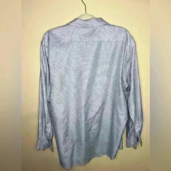 Black Label  By Ruffini  Slim Fit Men Size 50x31 XL Long Sleeve Button Up Shirt - Picture 3 of 4